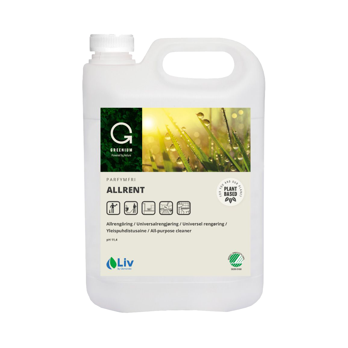 Allrengöring 5L, Liv Greenium