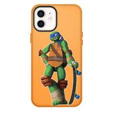 Teenage Mutant Ninja Turtles Leonardo Phone Case For iPhone Samsung Galaxy Pixel OnePlus Vivo Xiaomi Asus Sony Motorola Nokia - Leonardo Holding Skateboard