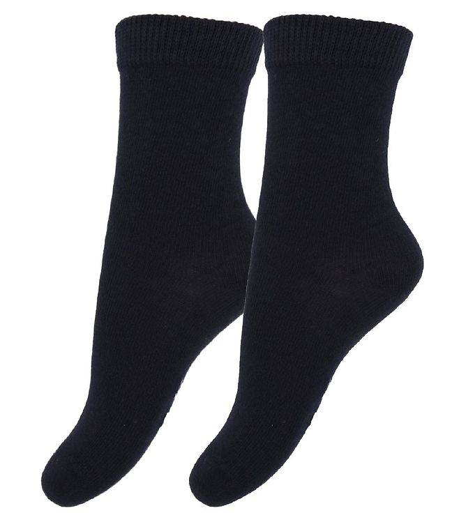 Fuzzies Strømper - 2-Pak - Navy - Fuzzies - 17/19 - Strømper