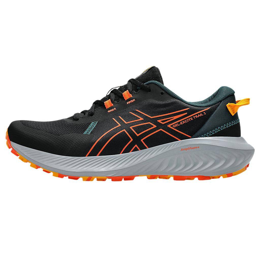 Asics Gel-Excite Trail 2 Mångsidig Dämpning Låga Löparskor Herr Löparskor Svart 1011B594-002 cm