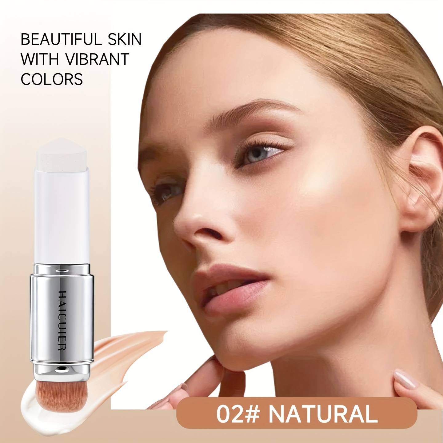 TEMU Color-changing Foundation Stick (, Concealing, Skincare)