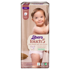 Libero Touch Pant Ble Str. 5 (4 x 27 stk)