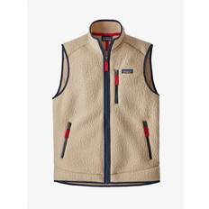 Men's Retro Pile Fleece Vest - Herre - El Cap Khaki (ELKH)