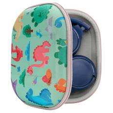 Geekria Shield on-ear hörlurar fodral kompatibelt med JBL Tune 510BT, Tune 660NC, Tune 560BT, Tune 500BT fodral, ersättning hårt skal resväska med kabelförvaring (grön)