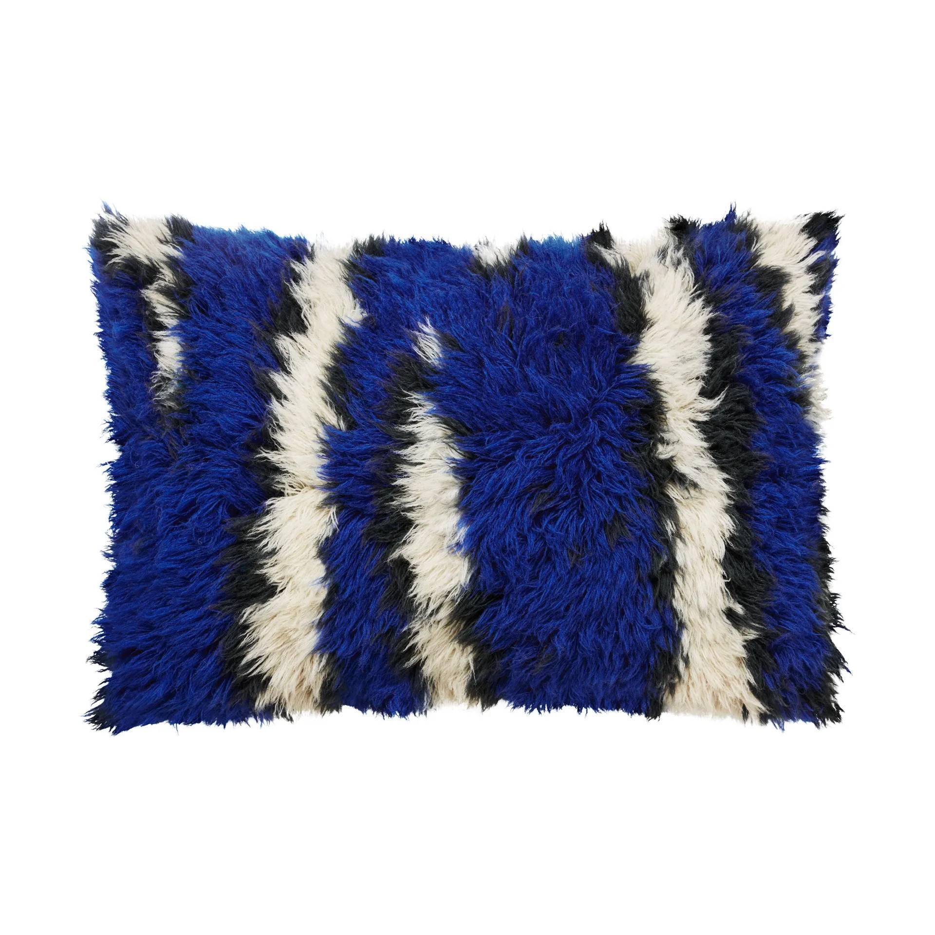 Hem Monster kudde Large 40x60 cm Ultramarine blue-off white