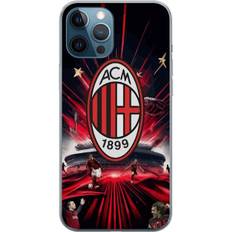 Apple iPhone 12 Pro Genomskinligt Skal AC Milan