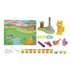 Play-Doh Modellervoks - Growin' Mane Lion And Friends - Play-Doh - OneSize - Modellervoks