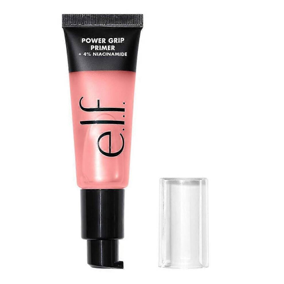 (pink) elf Power Grip Primer Hydrating Gel Base Makeup Foundation Tighter Hold