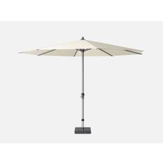 Haveparasol Aluminium 350 Cm Ø Brivas Hvid