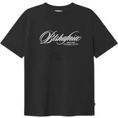 BLS Hafnia Florentina Tshirt Mand Black Kortærmede T-shirts Str Large - Bomuld hos Magasin