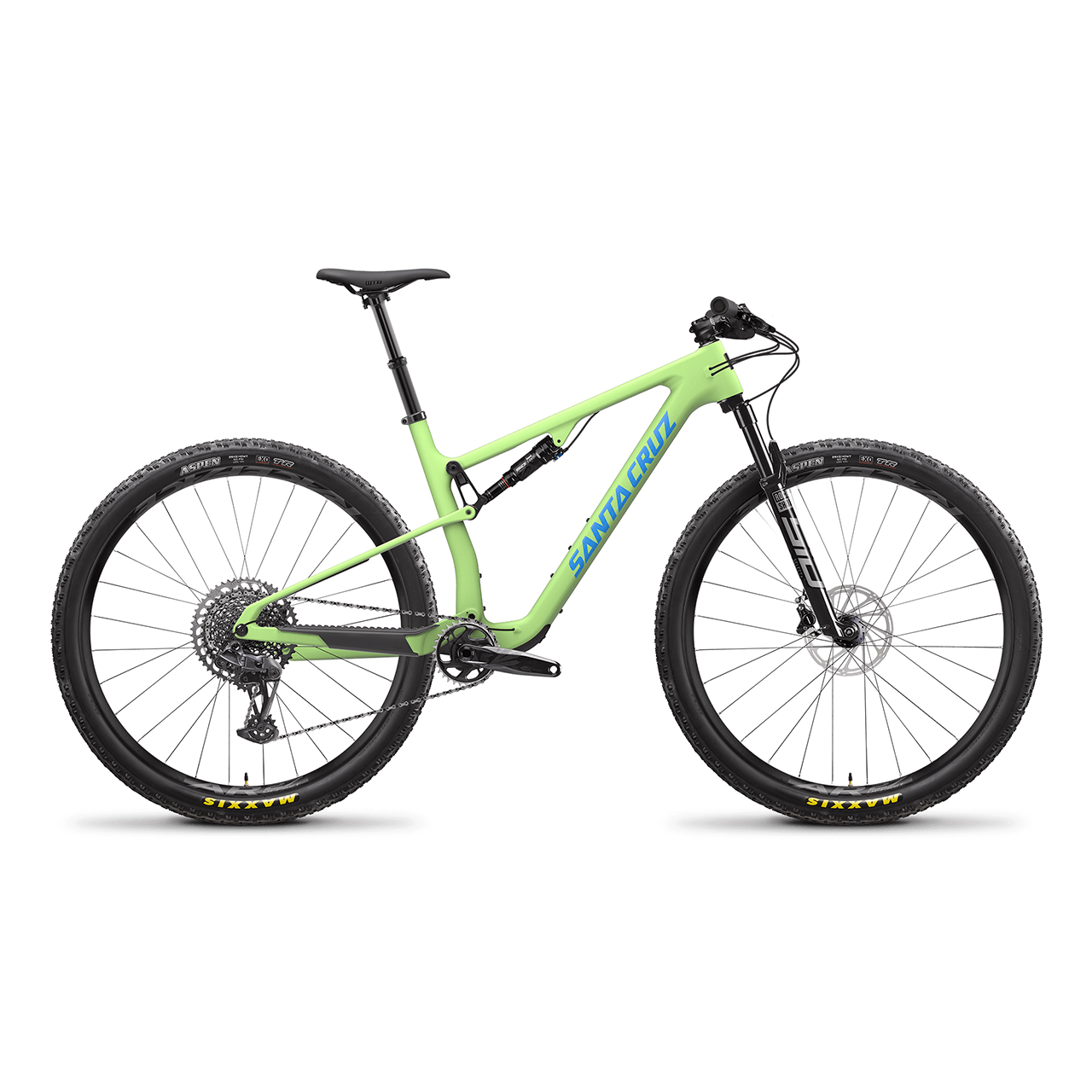 Santa Cruz Blur 2023 - Sram GX Eagle 1x12sp - RaceFace AR Offset 27 29" - 086 / S / Green