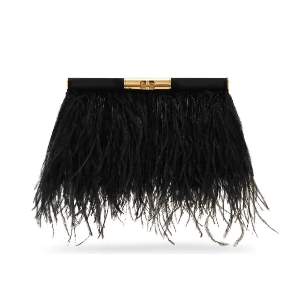 Dolce & Gabbana Medium Marlene skuldertaske - Tasker - Dame - Sort - ONE SIZE - Uld