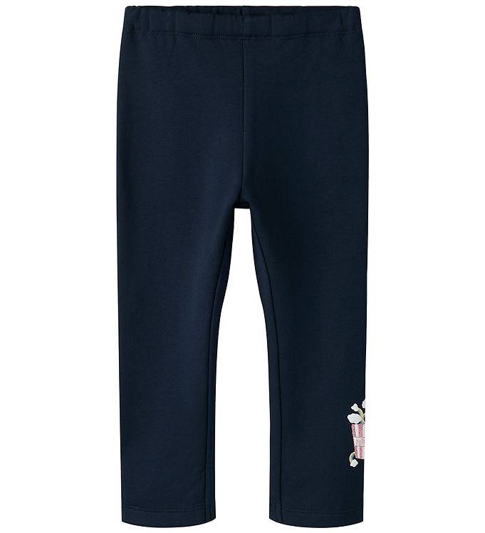 Name It Leggings - Sweat - NmfDittie - Marinblå Kavaj - Name It - 6 år (116) - Leggings