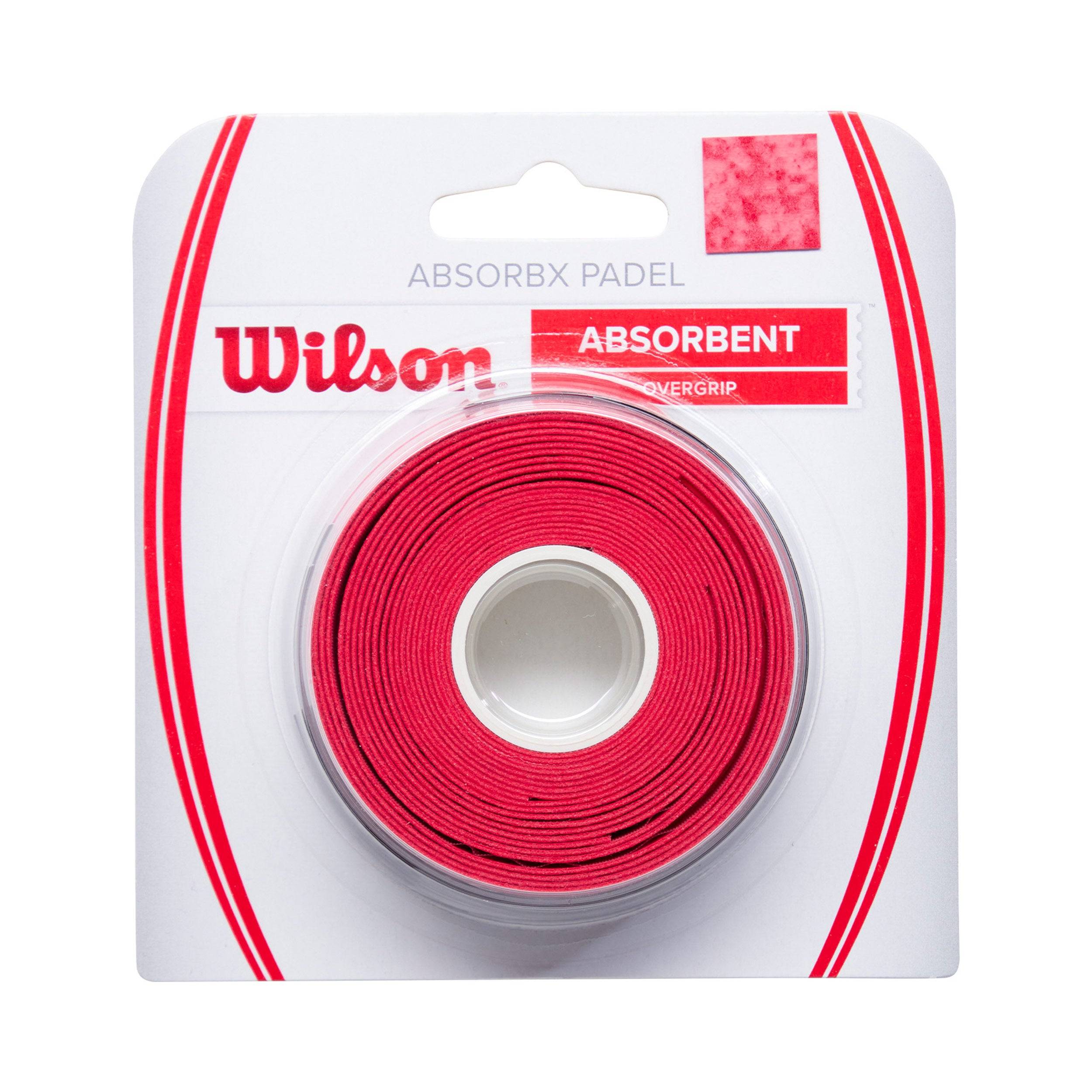 Wilson Pro Overgrip 3-pack - röd