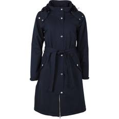 Danefæ Danebornholm Winter Rain Dk Navy Kvinde Dark Navy Regnjakker Str XL - hos Magasin