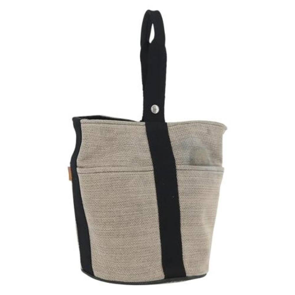 Hermès Vintage - Pre-owned Vintage Canvas Bucket Bag Vintage - Dam - ONE Size -