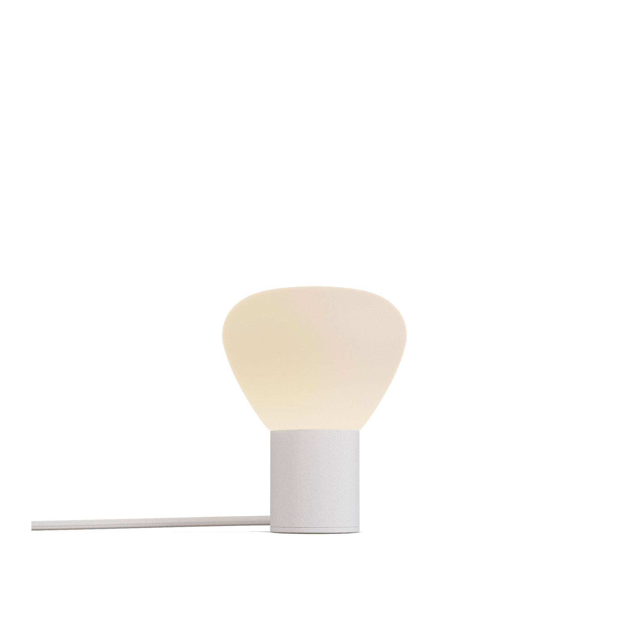 Lambert & Fils - Parc 1, White Body, White (Cord And Switch), Foot Switch - Bordslampor - Adrien Rovero - Vit