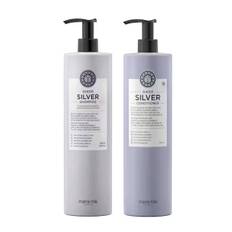 Maria Nila Sheer Silver Shampoo & Conditioner 2 x 1000 ml