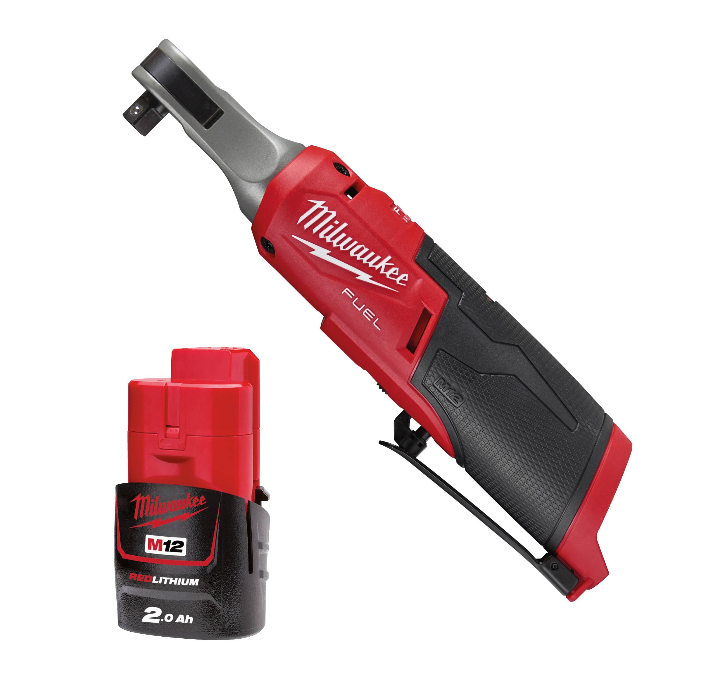 Milwaukee M12 FHIR38-0 skraldenøgle + 1 M12 B2 batteri (HSSKRALDE)