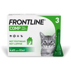 Frontline Comp - Spot on Lösning för Katt 50 mg/60 mg 3 x 0,5 ml - 3 x 0,5