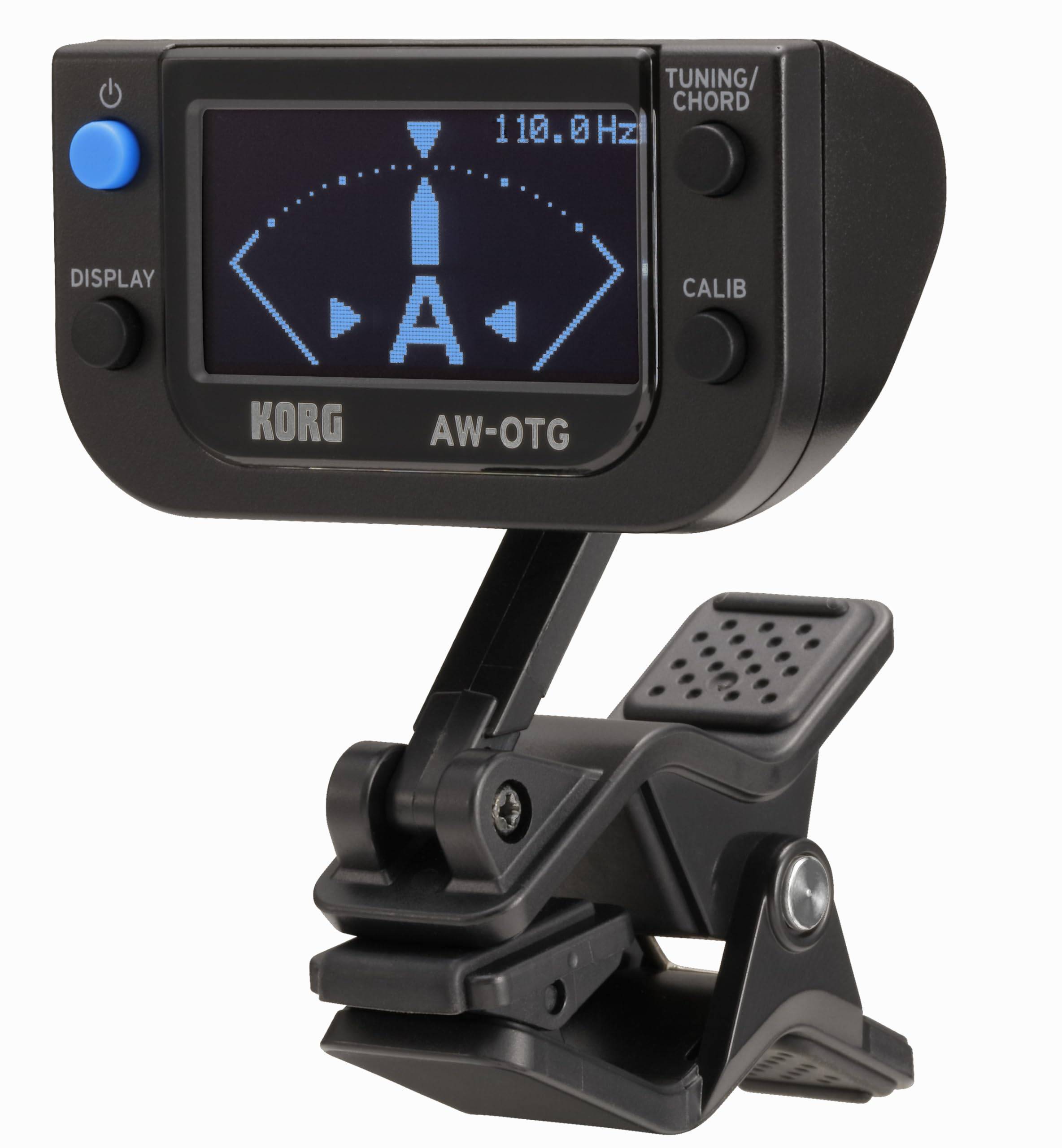 KORG Clip-On Tuner Gitarr Svart AW-OTG