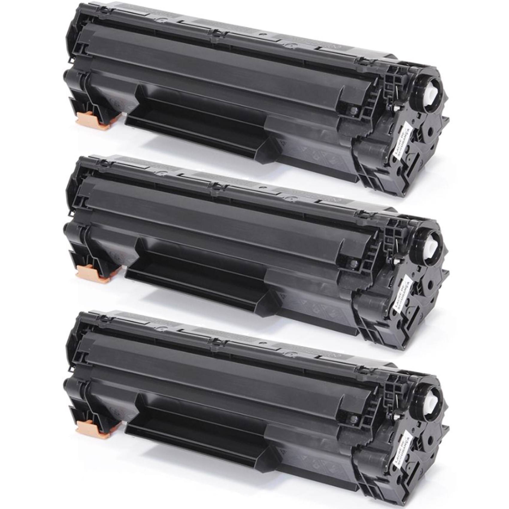3-pack Kompatibel toner - ersätter Canon 737 / CRG-737 - Svart, 1500 sidor