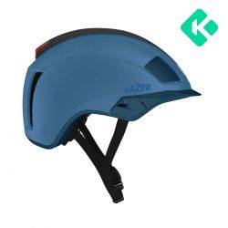 Lazer hjelm Next KinetiCore Matte Blue Emerald M +LED - Cykelhjelm