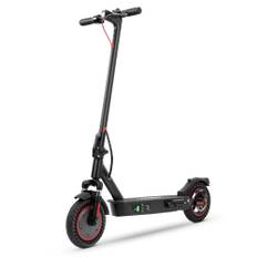 iScooter i9Max Elscooter 36V10Ah Batteri, 500W Motor, 10 Däck Elscooter för Vuxna, Maxhastighet 30-40km Räckvidd Svart svart