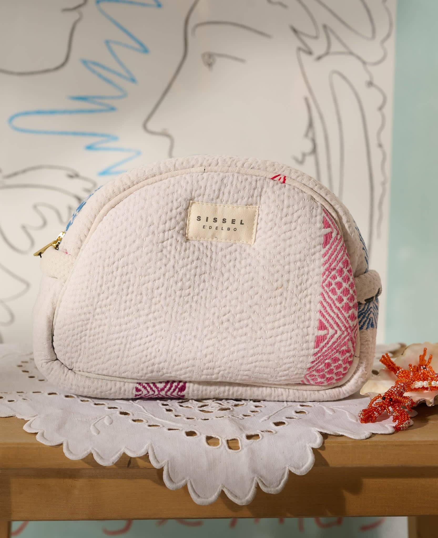 Savannah Cosmetic Bag - No. 242 - - / Vintage Kantha / ONESIZE