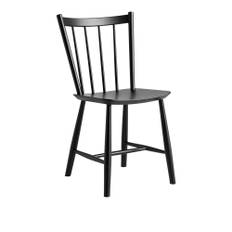 HAY - J41 Chair Black WB Lacquered Beech, - Spisebordsstole - Børge Mogensen - Sort - Træ