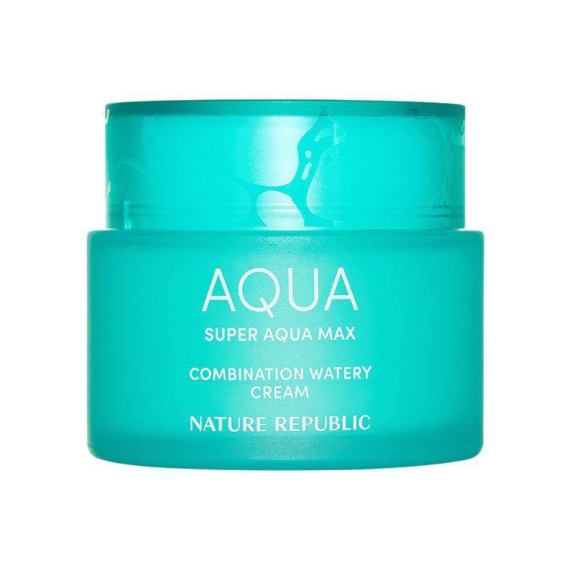 Nature Republic Super Aqua Max Combination Watery Cream Deep Hydrating Face Cream for Combination Skin 100ml