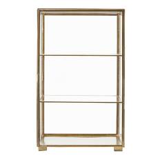 House Doctor Vitrineskab, Hdglass, Messing Guld