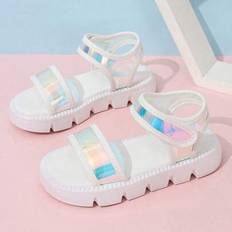Flicksandaler, 2025 Summer New Children Shoes, Girls Soft Bottom Beach Shoes, Summer Medium & Children Girls Shoes - Beige (EUR34,EUR35,EUR25,EUR26,EUR27,EUR28,EUR29,EUR30,EUR31,EUR32,EUR33)
