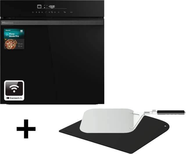 Hisense Indbygningsovn HO66F PizzaChef (sort)