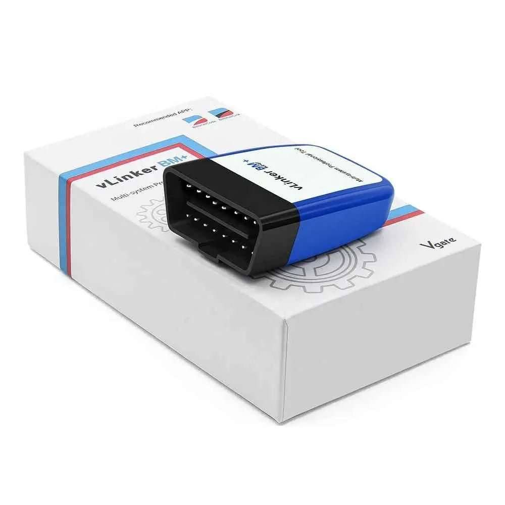 Vgate vLinker BM+ BLE V2.2 OBD2 ELM327 – Bluetooth 4.0 Auto Scanner (iOS/Android)