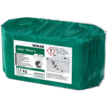 Torkmedel Ecolab Apex Rinse S 1,1kg