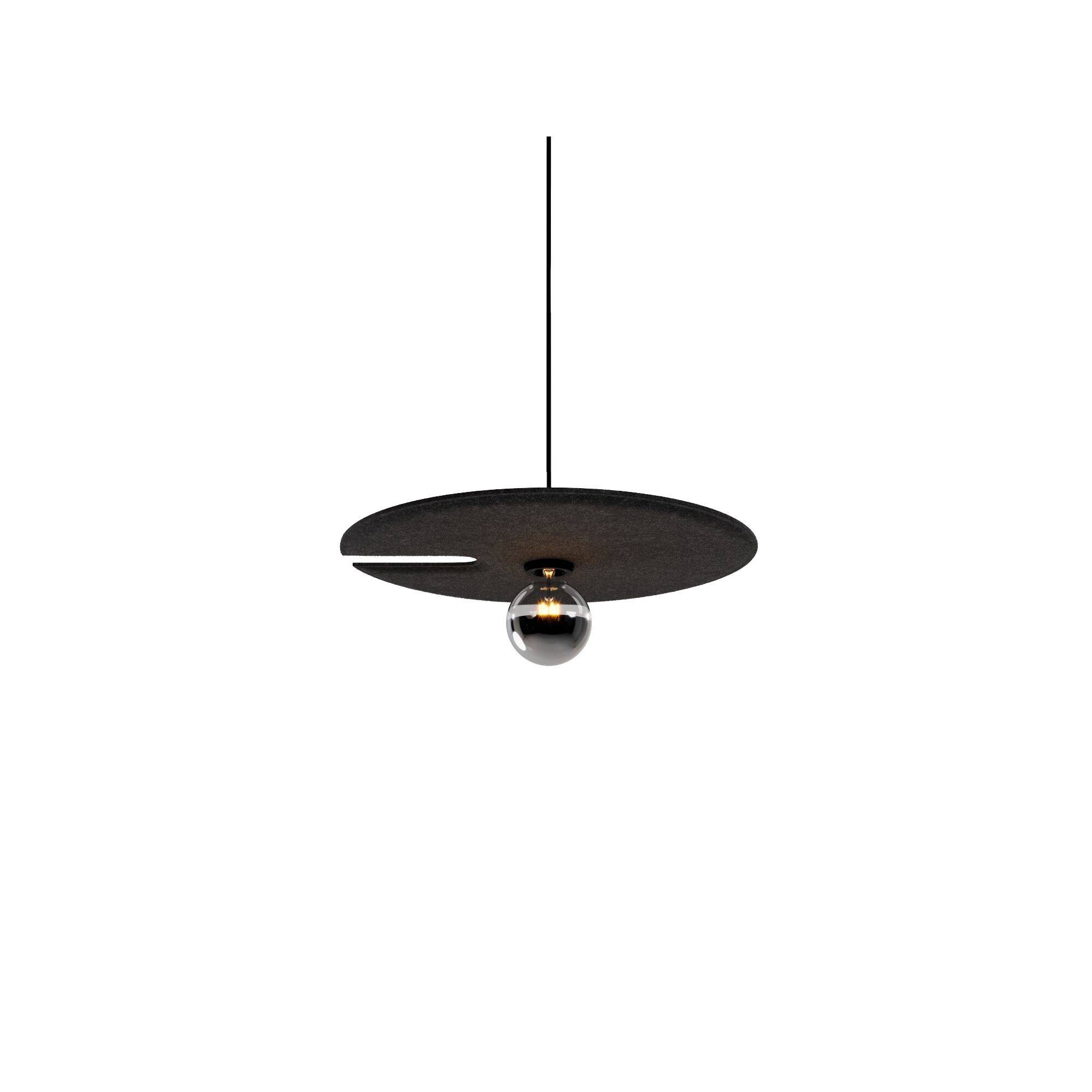 Wever & Ducré MIRRO Soft 2.0 Pendel Felt Anthracite.