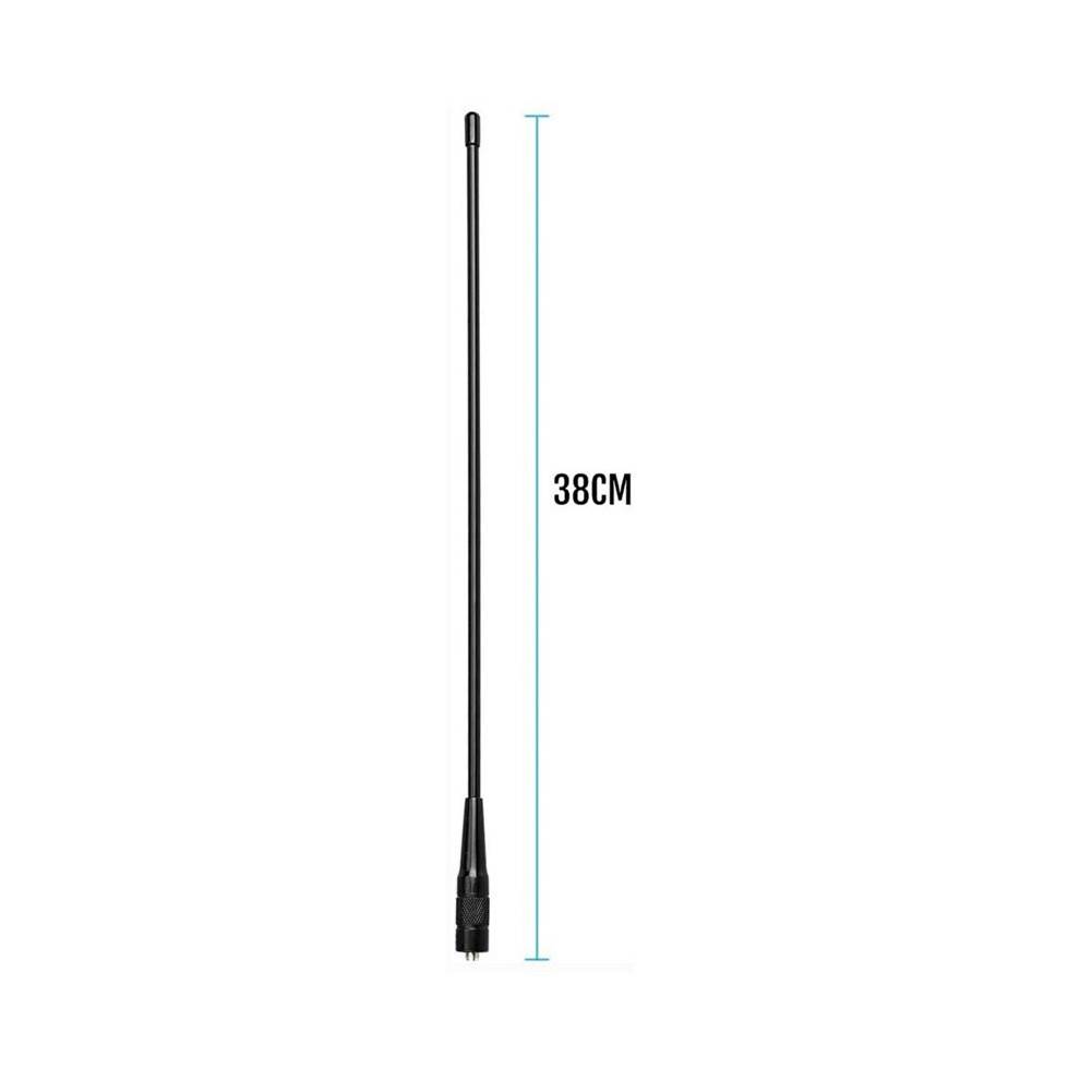2X RHD771 Walkie Talkie Antenna SMA-F Dual Band VHF UHF 144/430 for Two Way Radio Retevis RT7 RT21 RT5 RT5R