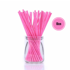 CakePops Pinnar Rosa 10cm – 50st