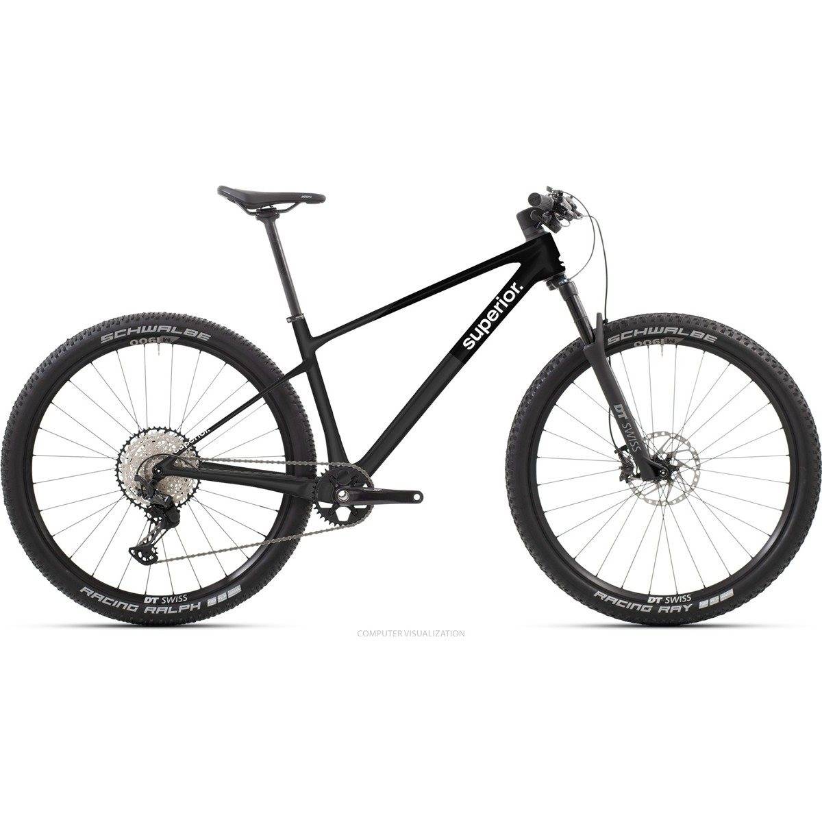 Hardtail MTB Superior XP 9.2 Gloss Black/Carbon (S)