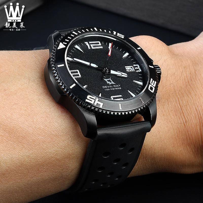 22MM Högkvalitativt silikonklockarmband För F1 TAG HEUER FORMULA 1 Sportklockserie Gummiklockband