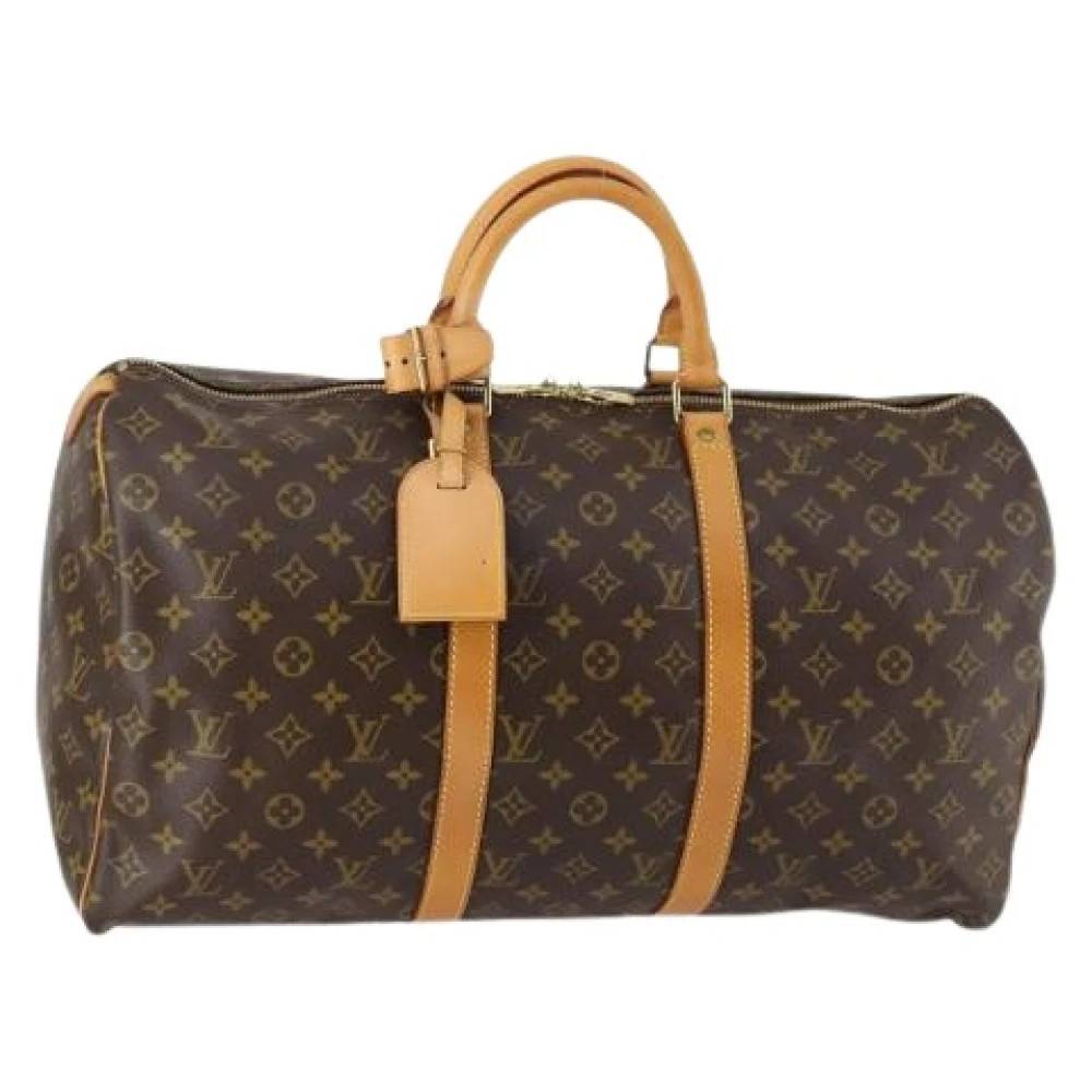 Louis Vuitton Vintage Pre-owned Weekendtaske - Vintage - Dame - Brun - ONE SIZE -