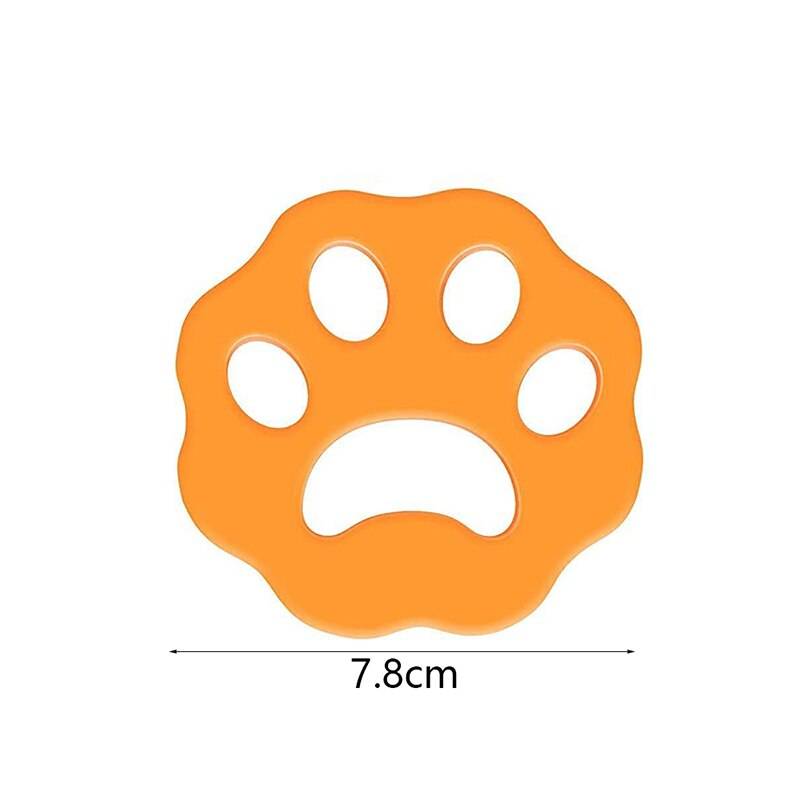 Borsthårborttagare för din tvätt - lägg till tvättmaskin torktumlare borttagningsmedel för kläder sängkläder från tvättborste hund hårfångare - orange b