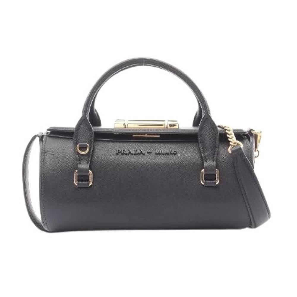 Prada Vintage - Pre-owned Saffiano Axelremsväska Vintage - Dam - ONE Size - Läder