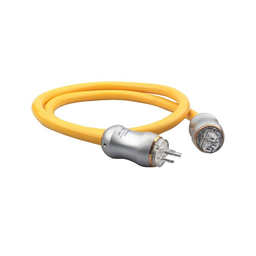 1.5M Audiophile HiFi Audio Power Cable -156'C Freezing US & EU Plug for DVD CD Amplifier Power Hi‑Fi System Cord US