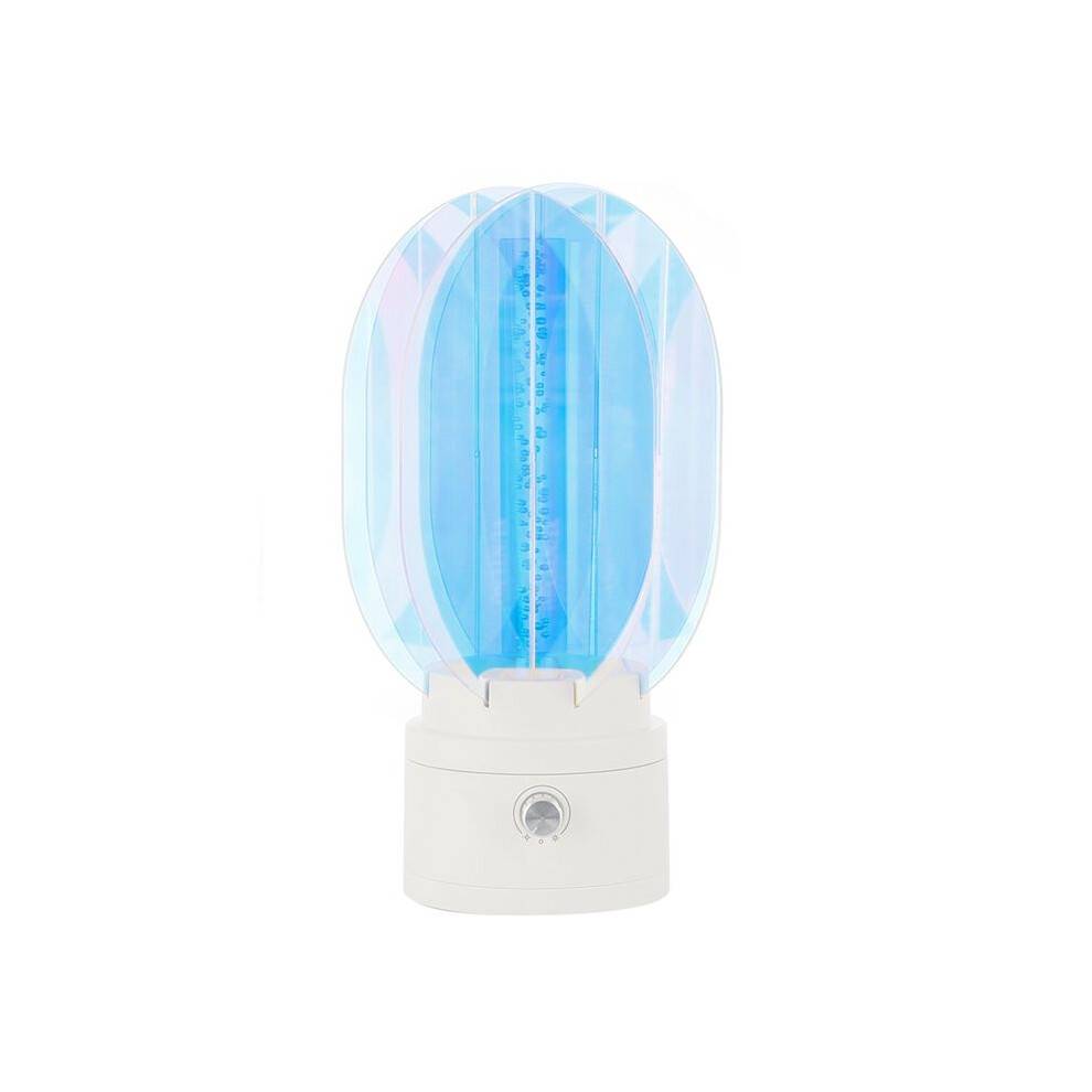 LED Bländande Färg Roterande Ambient Sovrumsbordslampa Laddning Sovrum Romantisk Nattljus Dimmerlampa