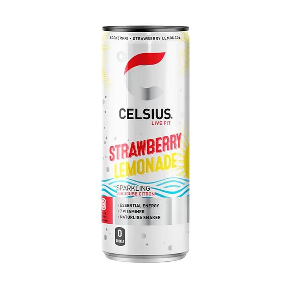 Celsius, 355 ml (Strawberry Lemonade)