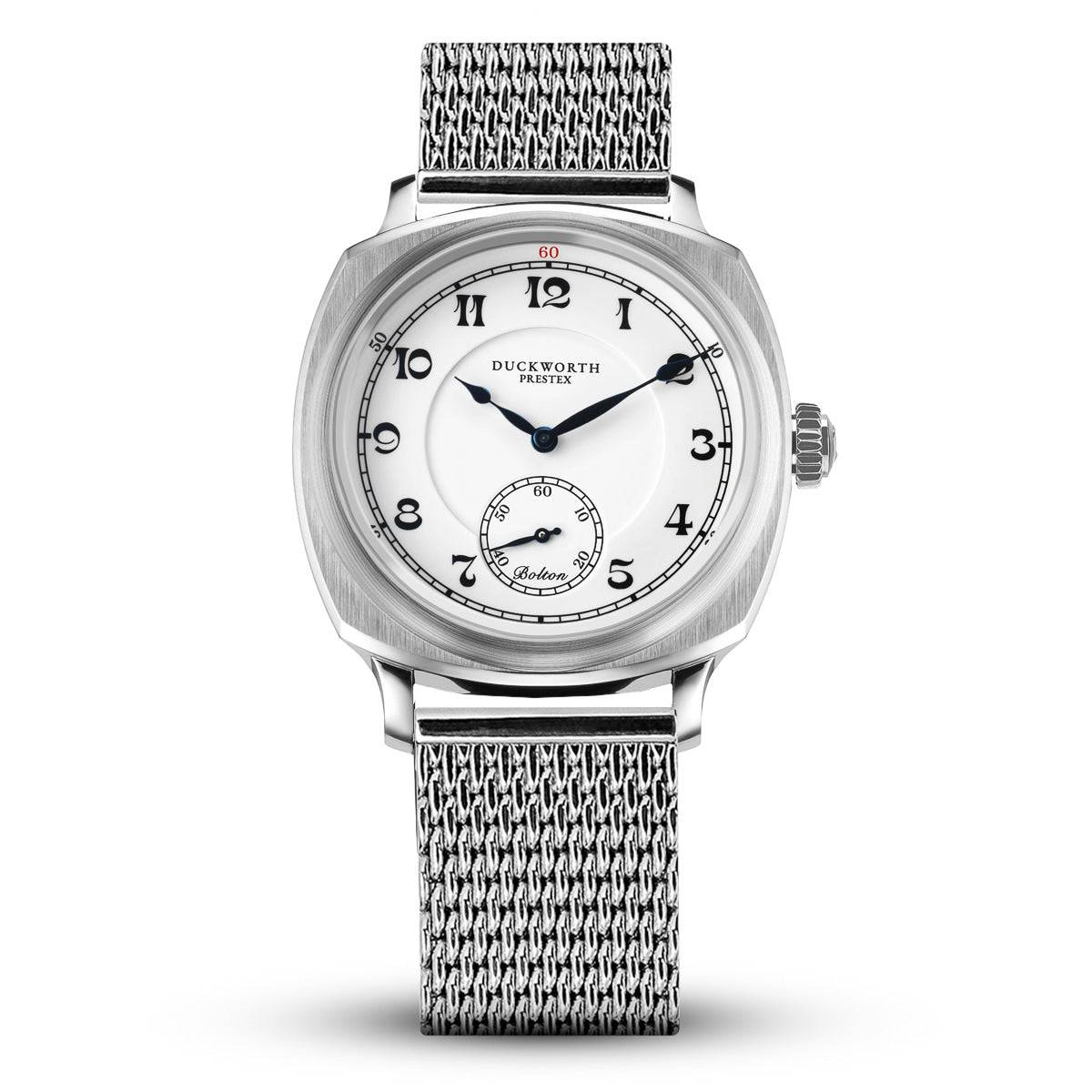 Bolton Classic Quartz Chrono - Small Seconds / Steel Mesh