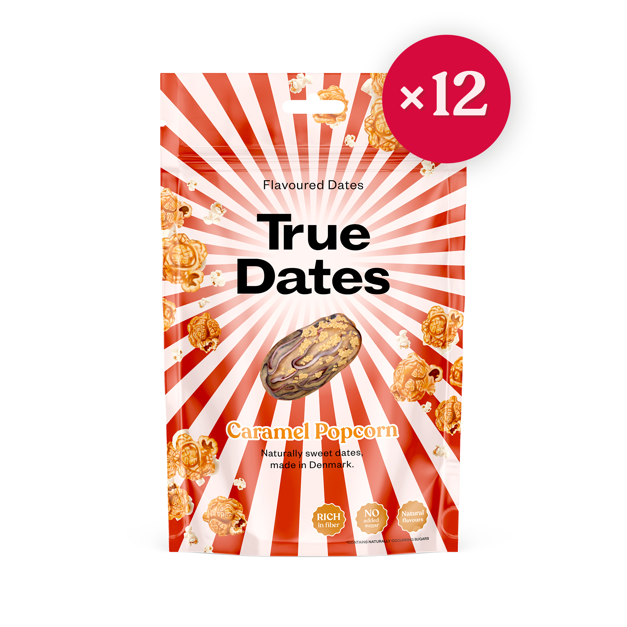 True Dates Caramel Popcorn Box
