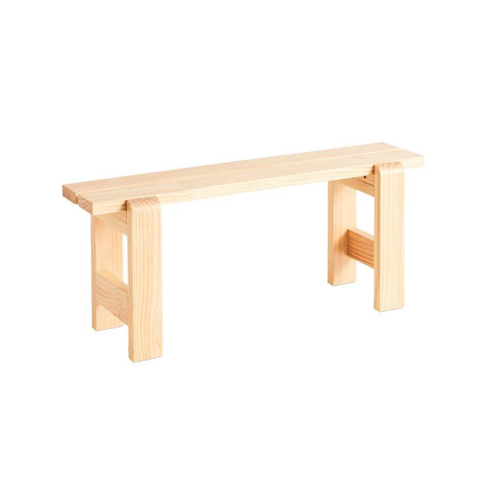 HAY Weekday Bench L111 cm Havebænk WB Lacquered Pinewood